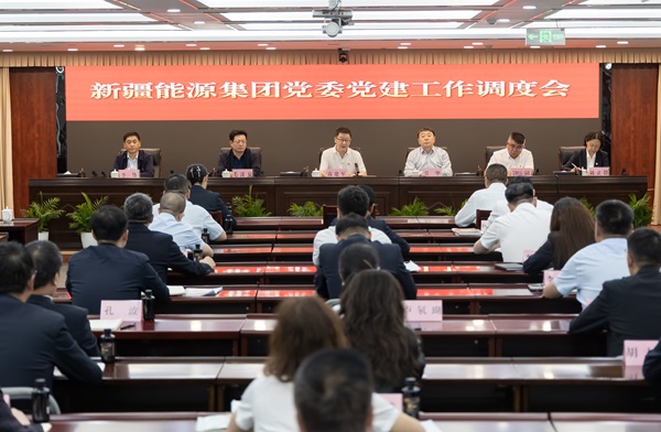 [图文]DB真人官网集团党委召开第三季度党建工作调度会